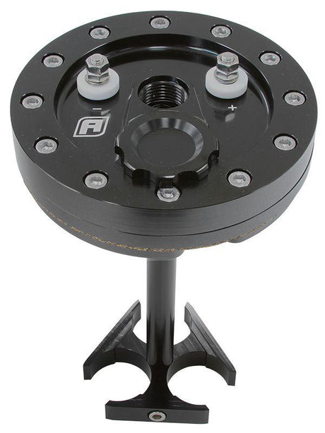 Aeroflow Billet Triple 39mm Fuel Pump Hanger - Black (AF64-4053BLK) AF64-4053BLK