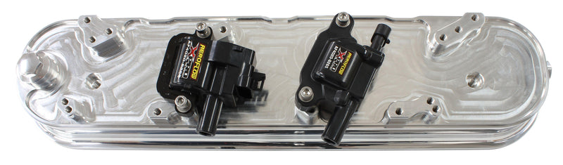 Aeroflow Billet Aluminium Retro 2-Piece LS Valve Covers (AF64-4110)