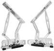 Aeroflow Holden Torana and Holden HQ-WB Billet Bonnet Hinge Kit - Polished Finish (AF64-4122) AF64-4122