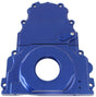 Aeroflow GM LS 2-Piece Billet Timing Cover - Blue Finish (AF64-4361) AF64-4361