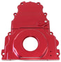 Aeroflow GM LS 2-Piece Billet Timing Cover - Red Finish (AF64-4361R) AF64-4361R