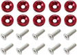 Aeroflow Billet Dress-Up/Fender Bolt Kit M6 x 1.00mm (20mm UHL) (AF64-4365R) AF64-4365R