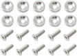 Aeroflow 5/16" Billet Dress-Up / Fender Bolt Kit (10 pack) (AF64-4371S) AF64-4371S
