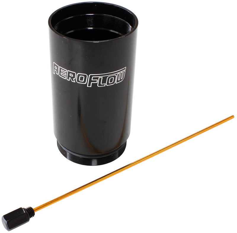 Aeroflow Universal Catch Can (Air/Oil Separator) Extension (AF64-4373BLK) AF64-4373BLK