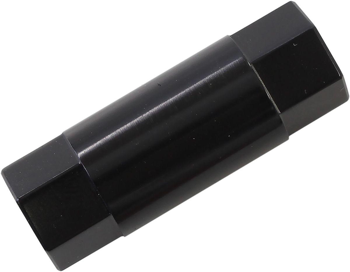 Aeroflow M6 Female Hex Spacer, 40mm Length (AF64-4385BLK) AF64-4385BLK