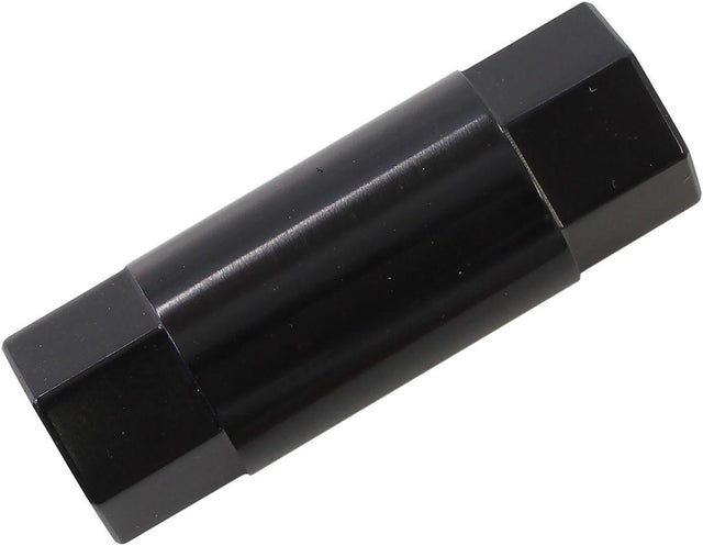 Aeroflow M6 Female Hex Spacer, 40mm Length (AF64-4385BLK) AF64-4385BLK