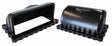 Aeroflow Billet Burst Panel Deflector Shield (AF64-4400BLK) AF64-4400BLK
