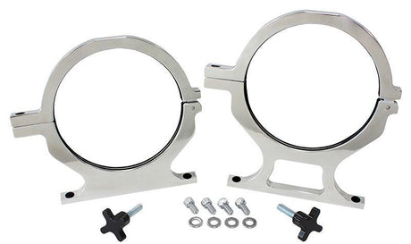 Aeroflow Billet Nitrous Bottle Brackets - Polished (AF64-5000P) AF64-5000P