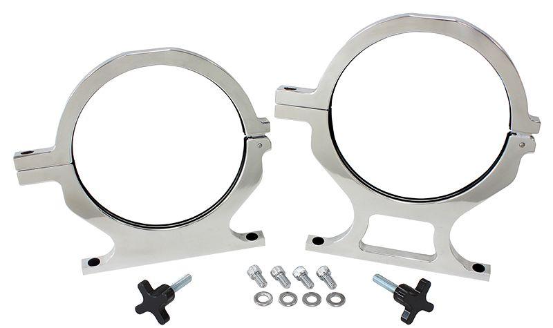 Aeroflow Billet Nitrous Bottle Brackets - Polished (AF64-5000P) AF64-5000P