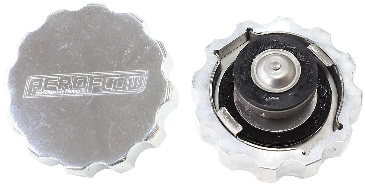 Aeroflow Billet Radiator Cap Small Styles - Polished (AF64-5033P)