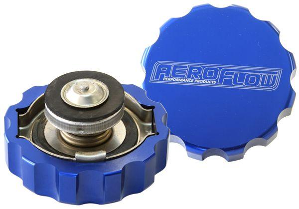 Aeroflow Billet Radiator Cap Large Style 7 psi (0.5 Bar) suit 42mm Water Neck (AF64-5042) AF64-5042