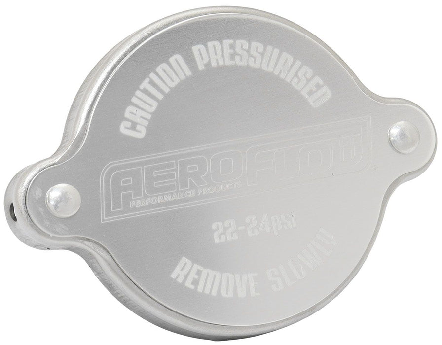 Aeroflow Large Radiator Cap - Silver (AF64-5045S)