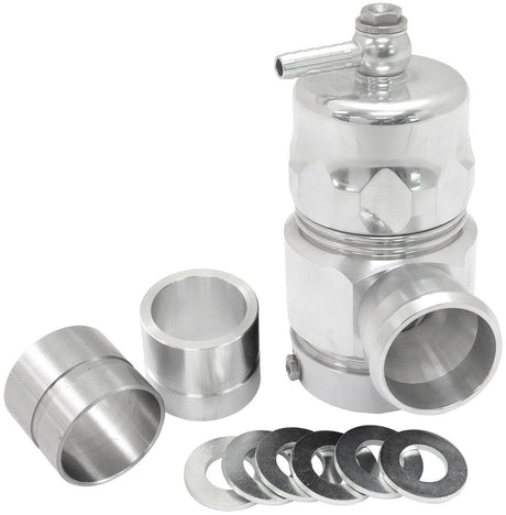 Aeroflow Compact Blow Off Valve - Silver (AF64-5049) AF64-5049