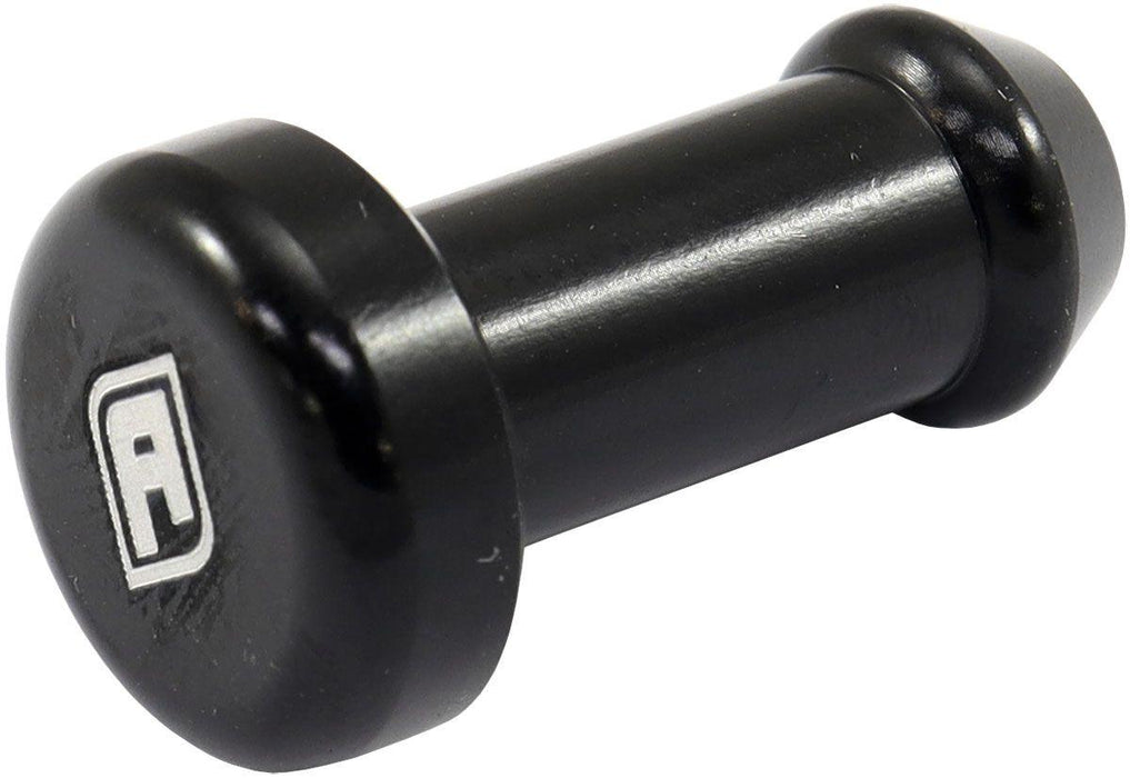 Aeroflow Rubber Hose Block-Off Plug - 1/4"(6.35mm) (AF64-5206BLK)