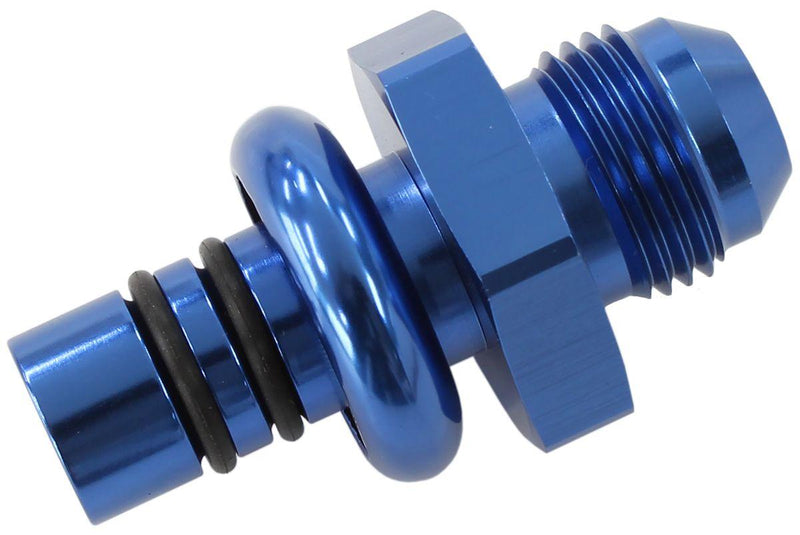 Aeroflow Ford EFI Regulator Adapter -8AN with .550" Shank (AF64-5508) AF64-5508