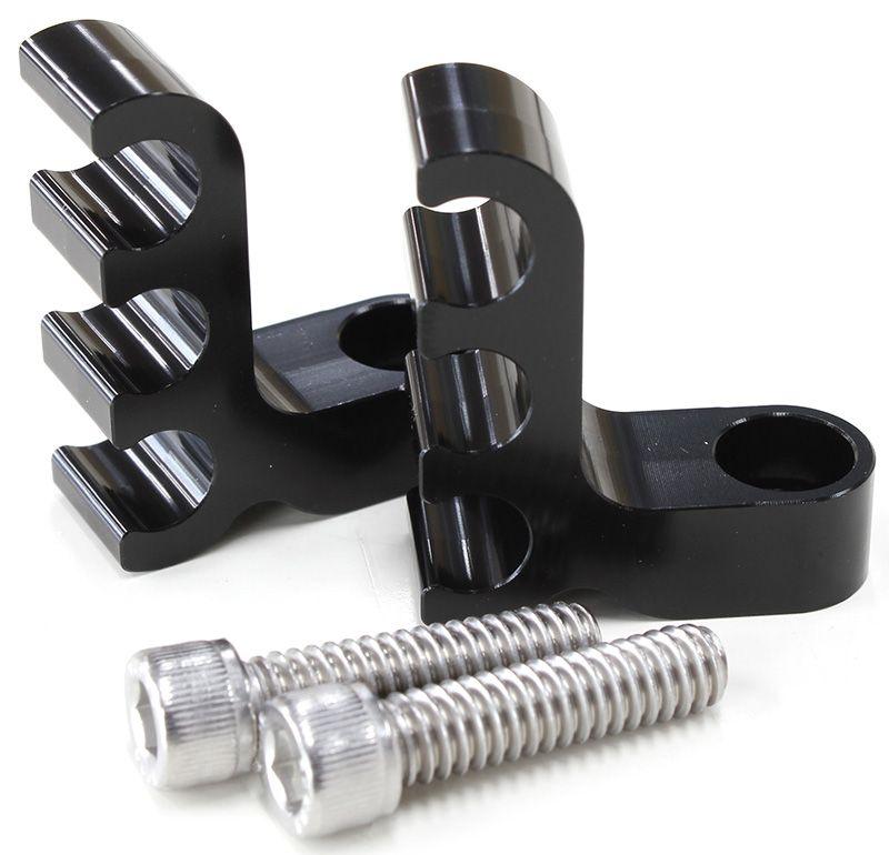 Aeroflow Ignition Lead Separator - Black (Pair) (AF64-9703BLK) AF64-9703BLK