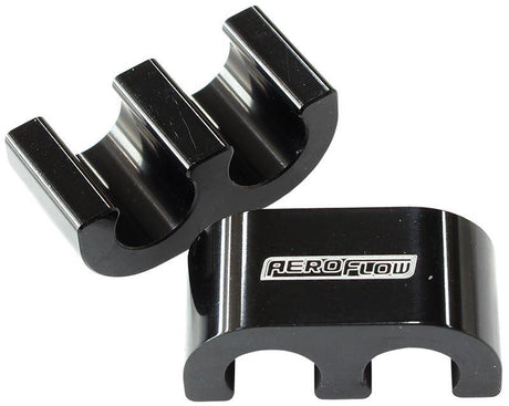 Aeroflow Billet Floating Lead Separators (AF64-9752BLK) AF64-9752BLK
