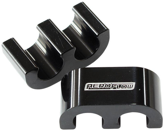 Aeroflow Billet Floating Lead Separators (AF64-9752BLK) AF64-9752BLK