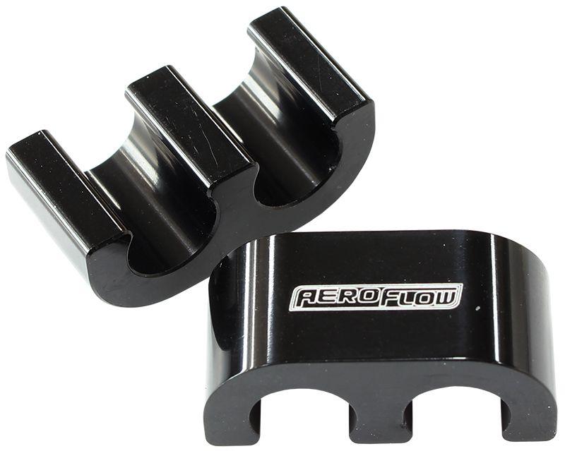 Aeroflow Billet Floating Lead Separators (AF64-9752BLK) AF64-9752BLK