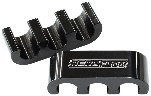 Aeroflow Billet Floating Lead Separators (AF64-9753BLK) AF64-9753BLK