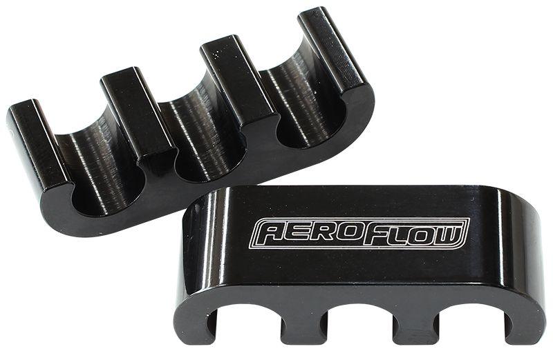 Aeroflow Billet Floating Lead Separators (AF64-9753BLK) AF64-9753BLK