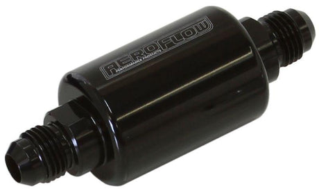 Aeroflow Billet Fuel Filter -6AN (AF66-2052BLK) AF66-2052BLK