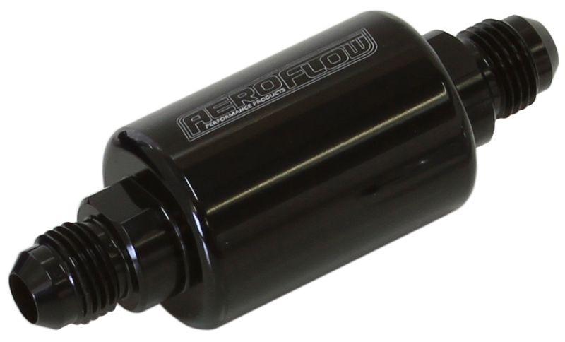 Aeroflow Billet Fuel Filter -6AN (AF66-2052BLK) AF66-2052BLK