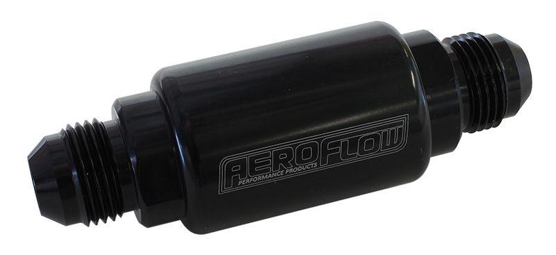Aeroflow Billet Fuel Filter -8AN (AF66-2053BLK) AF66-2053BLK