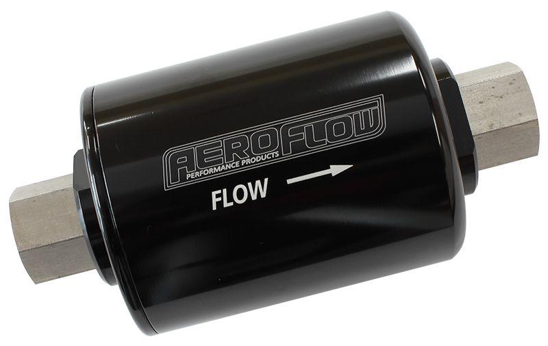 Aeroflow Billet OEM Style Fuel Filter with 40 Micron Element (AF66-2056)