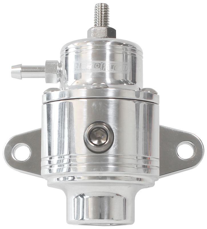Aeroflow Compact Billet 3-Port EFI Fuel Pressure Regulator 30-90psi Adjustable (AF66-2058) AF66-2058