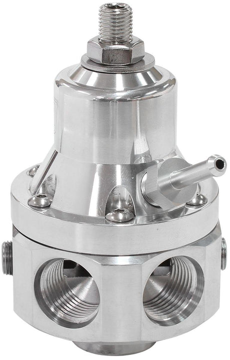 Aeroflow 4-Port 2000hp Billet Fuel Pressure Regulator 35-85psi Adjustable (AF66-2060) AF66-2060