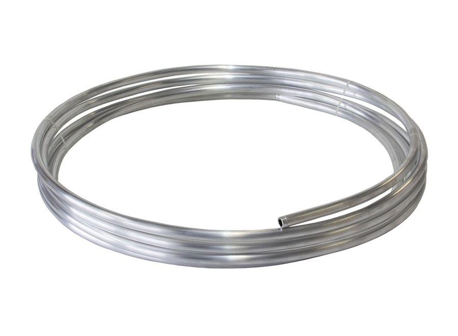 Aeroflow Aluminium Fuel Line 1/4" (6.35mm) 25ft (7.6m) Length Roll (AF66-2998)