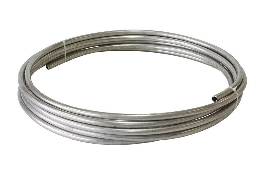 Aeroflow Stainless Steel Fuel Line 3/8" (9.5mm) 25ft (7.6m) Length Roll (AF66-3000SS) AF66-3000SS