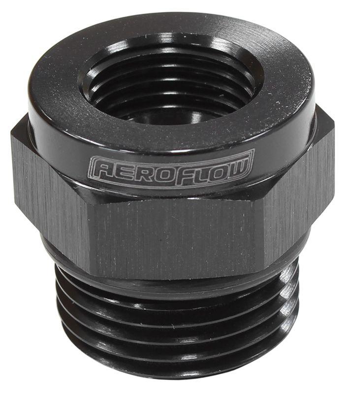 Aeroflow Temperature Probe Adapter - Black (AF661-10BLK) AF661-10BLK