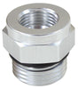 Aeroflow Temperature Probe Adapter - Silver (AF661-10S) AF661-10S