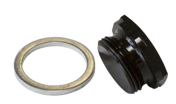 Aeroflow Holley Fuel Bowl Inlet Blank Plug (AF700-00BLK) AF700-00BLK