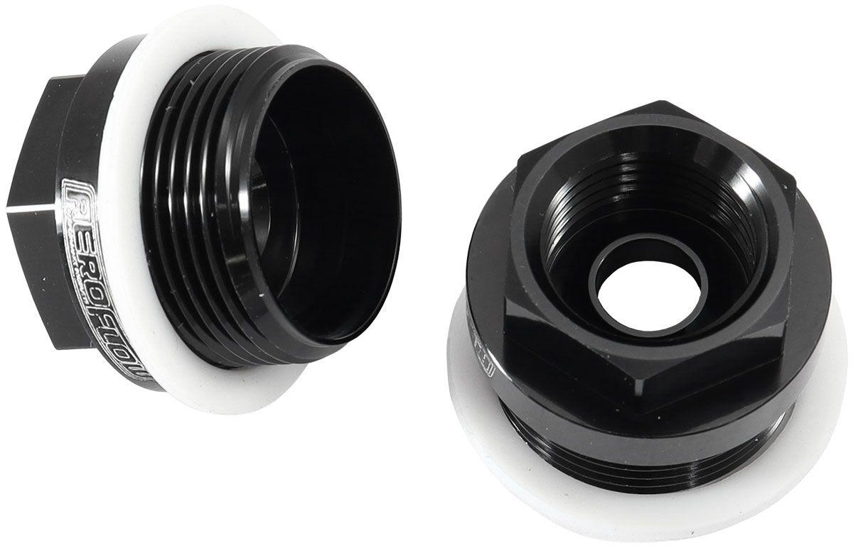 Aeroflow Holley Carburettor Adapter - Male 7/8-20" to Female 5/8-18" (AF700-03BLK) AF700-03BLK