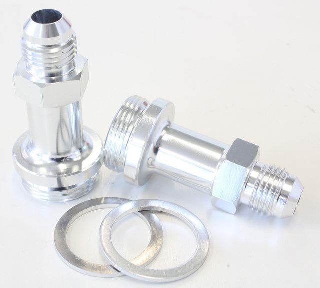 Aeroflow Carburettor Adapter - Male 7/8" to -6AN 1-3/4" Long (AF700-06-LS) AF700-06-LS