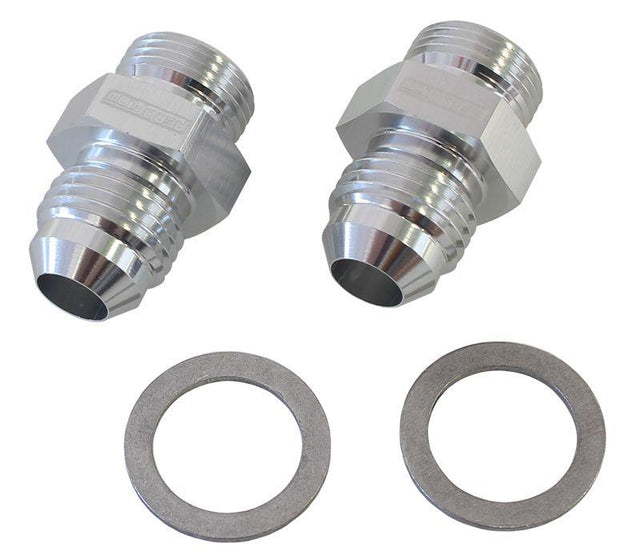 Aeroflow Carburettor Adapter - Male 9/16" x 24 to -6AN Short (AF701-06S) AF701-06S