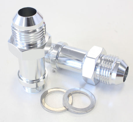 Aeroflow Carburettor Adapter - Male 9/16" x 24 to -8AN (AF701-08S) AF701-08S