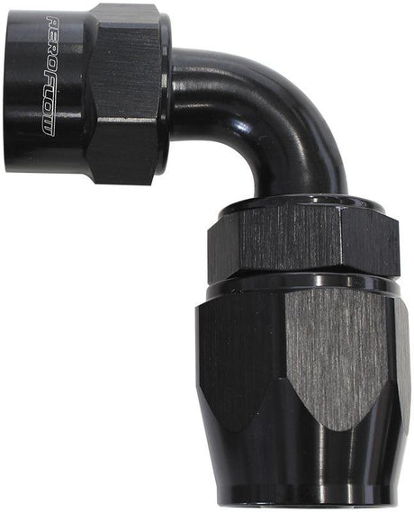 Aeroflow Kryptalon® Series Lightweight One Piece Swivel 90° Hose End -8AN (AF7023-08) AF7023-08