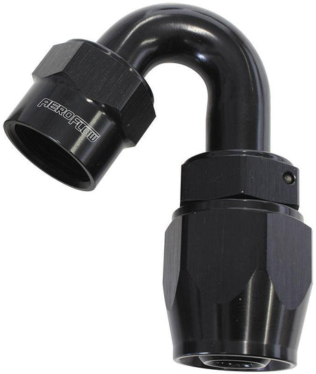 Aeroflow Kryptalon® Series Lightweight One Piece Swivel 150° Hose End -4AN (AF7025-04) AF7025-04