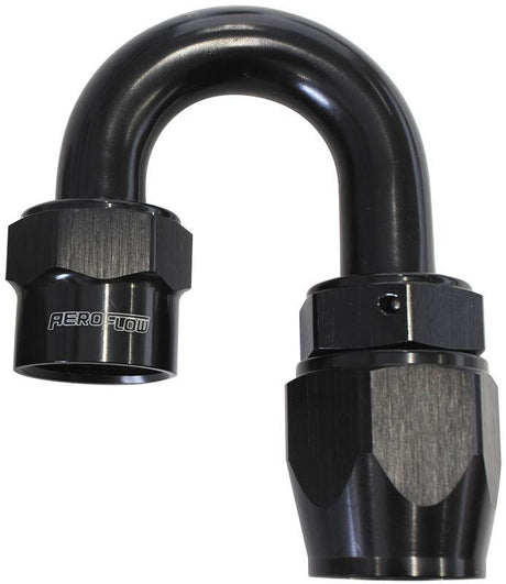 Aeroflow Kryptalon® Series Lightweight One Piece Swivel 180° Hose End -4AN (AF7026-04) AF7026-04