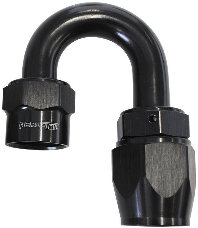 Aeroflow Kryptalon® Series Lightweight One Piece Swivel 180° Hose End -10AN (AF7026-10) AF7026-10