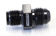 Aeroflow Inverted Seat Adapter 1/2"-20 to -6AN (AF703-06BLK) AF703-06BLK