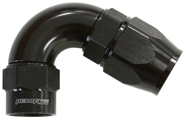 Aeroflow Kryptalon® Series Heavy Duty One Piece Swivel 120° Hose End -8AN (AF7054-08) AF7054-08