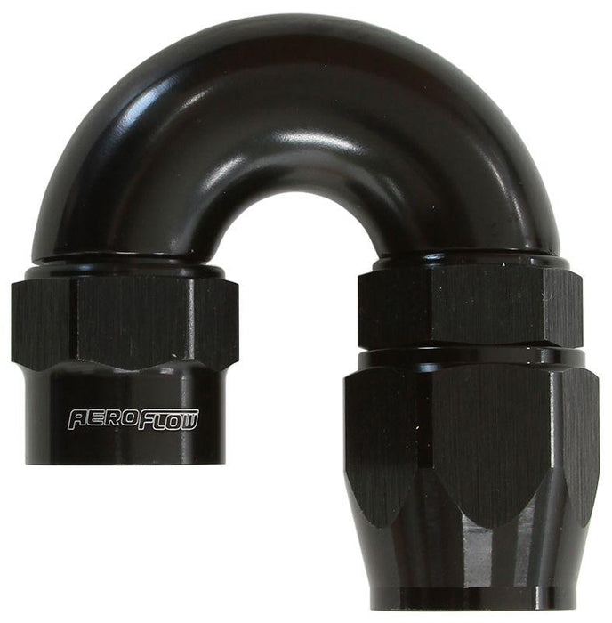 Aeroflow Kryptalon® Series Heavy Duty One Piece Swivel 180° Hose End -6AN (AF7056-06)