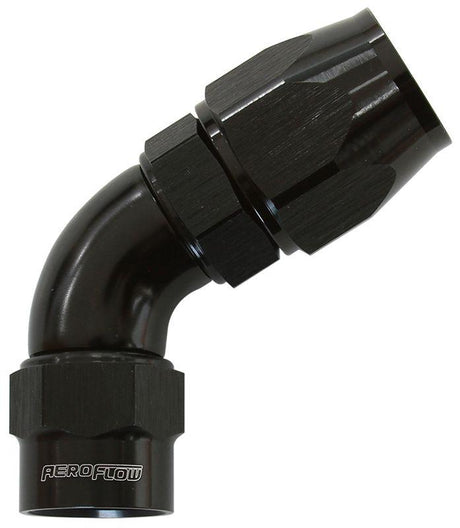 Aeroflow Kryptalon® Series Heavy Duty One Piece Swivel 60° Hose End -8AN (AF7058-08) AF7058-08
