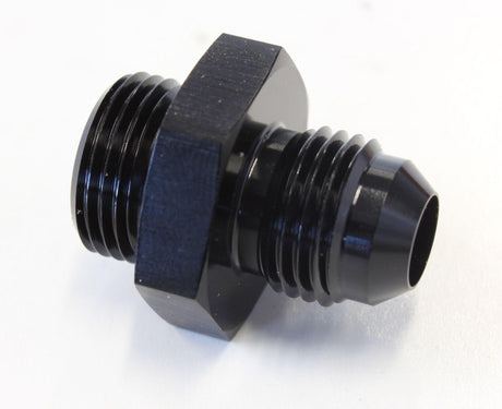 Aeroflow Carburettor Adapter - Male 5/8"-20 to -6AN (AF706-06BLK) AF706-06BLK
