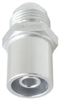 Aeroflow Press In Front Valve Cover Breather Adapter -8AN Sliver (20mm O.D) (AF708-08FS) AF708-08FS